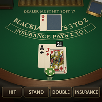 AllySpin - Blackjack Table Game - Classic Card Game with Strategy